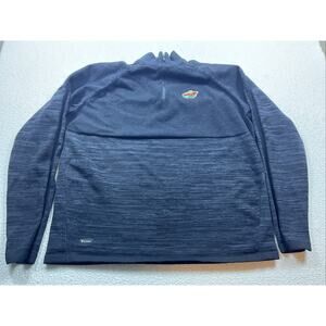 Levelwear Minnesota Wild Mens Shirt XL Black Long Sleeve Pullover Cotton Blend